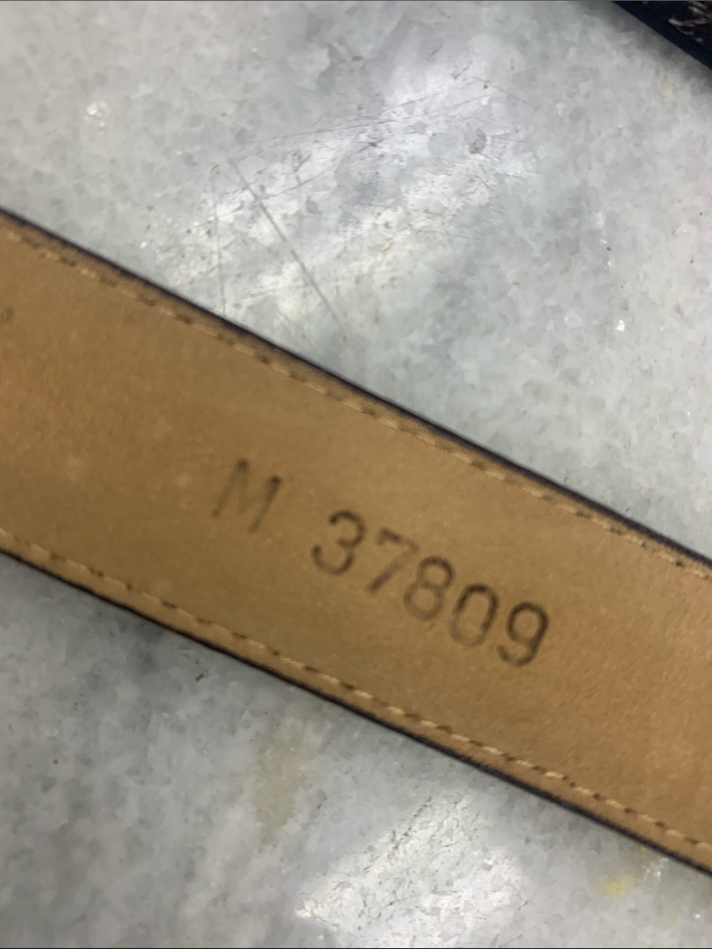 Brighton Brown Leather Belt with Gold & Silver Accents - Picture 6 of 8